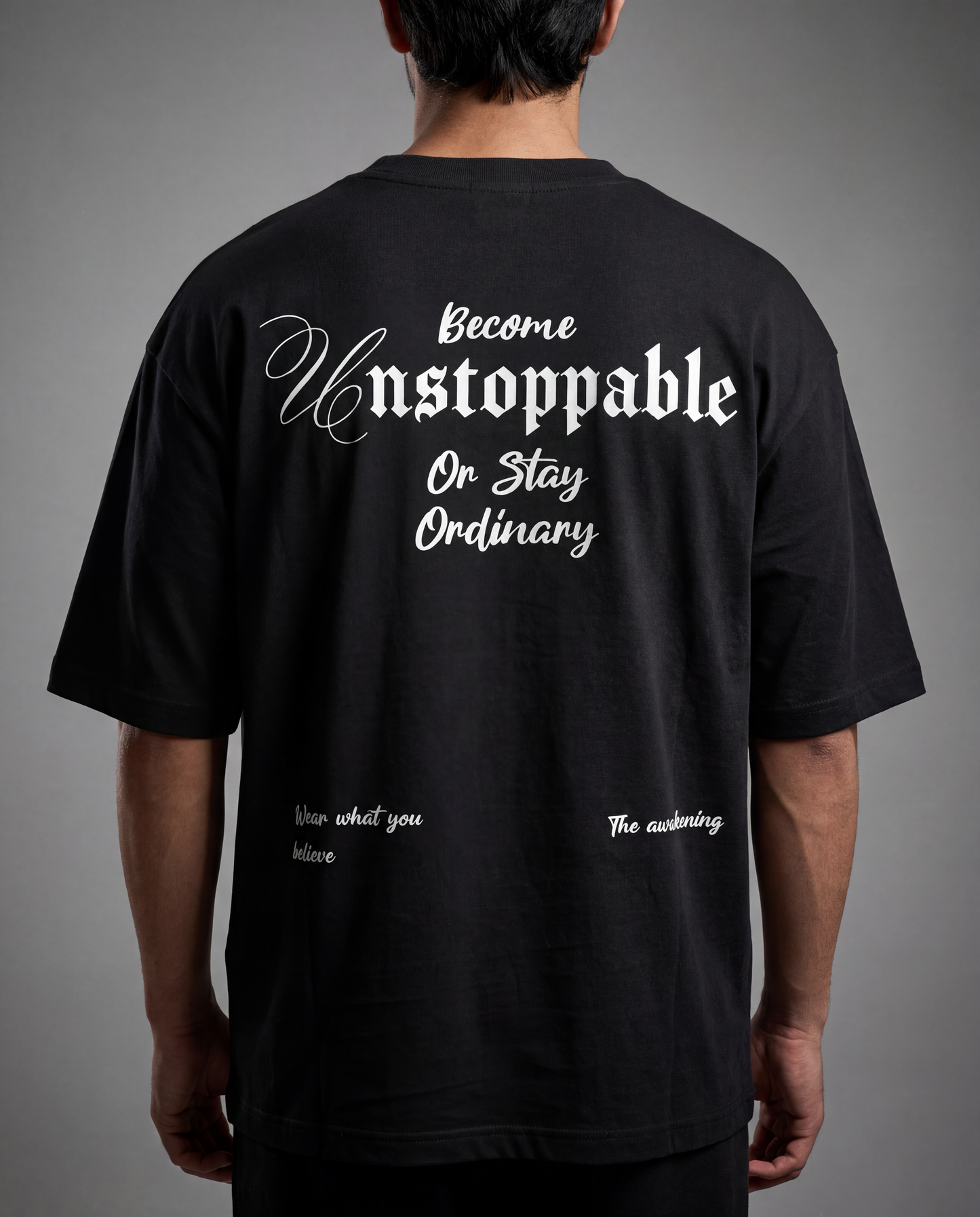 UNSTOPPABLE OVERSIZED TEE
