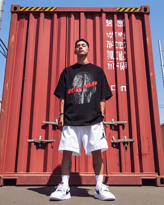 black t shirt